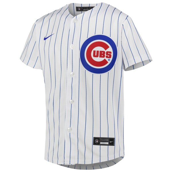 Seiya Suzuki Chicago Cubs Nike Youth Alternate Replica Player Jersey - White - Image 2