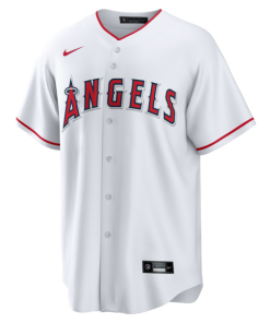 Alternative view of Albert Pujols Los Angeles Angels Nike Home Retired Player Replica Jersey - White