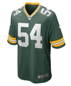 Alternative view of Kristian Welch Green Bay Packers Nike Team Game Jersey -  Green