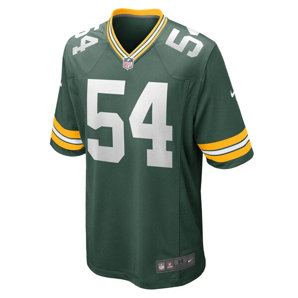 Kristian Welch Green Bay Packers Nike Team Game Jersey - Green - Image 2