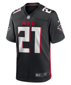 Alternative view of Mike Hughes Atlanta Falcons Nike Game Player Jersey - Black