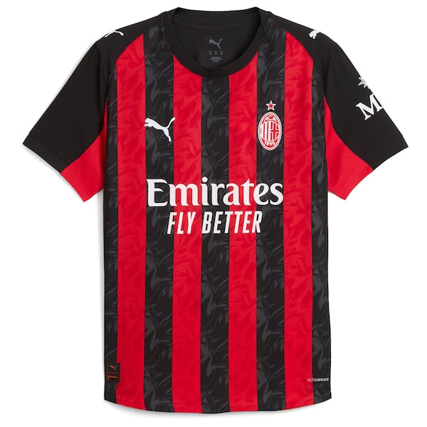 Rafael Le?o AC Milan Puma 2025/26 Home Authentic Player Jersey - Red - Image 2