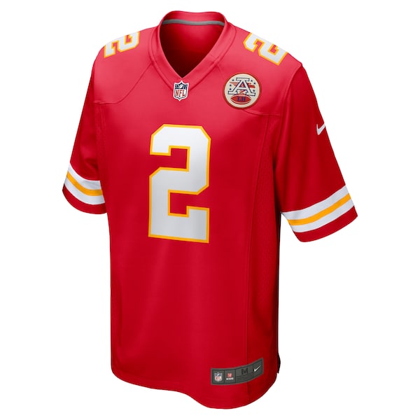 Joshua Williams Kansas City Chiefs Nike Game Jersey - Red - Image 2