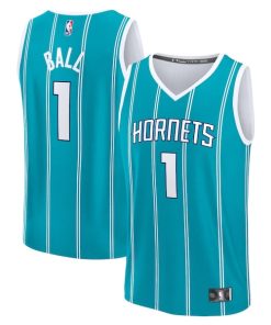 LaMelo Ball Charlotte Hornets  Fast Break Replica Player Jersey - Icon Edition - Teal
