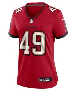 Alternative view of Owen Wright Tampa Bay Buccaneers Nike Women's Team  Game Jersey -  Red
