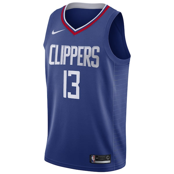 Paul George LA Clippers Nike 2019/20 Swingman Jersey Blue - Icon Edition - Image 2