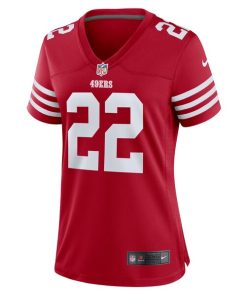 Alternative view of Isaac Yiadom San Francisco 49ers Nike Women's Team Game Jersey -  Scarlet