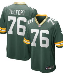 Kadeem Telfort Green Bay Packers Nike  Game Jersey -  Green