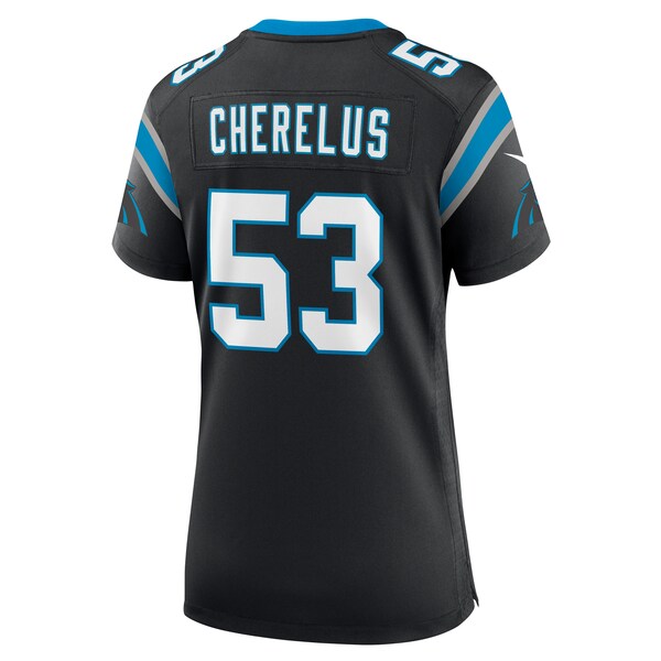 Claudin Cherelus Carolina Panthers Nike Women's Team Game Jersey - Black - Image 3