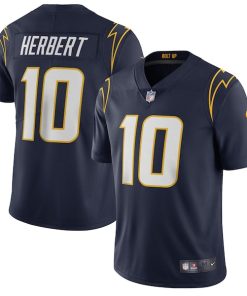 Justin Herbert Los Angeles Chargers Nike Vapor Limited Jersey - Navy