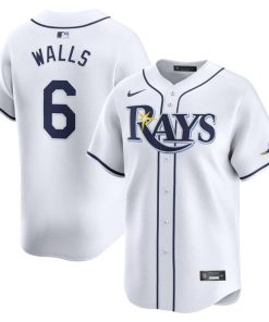 Taylor Walls Tampa Bay Rays Nike Home Limited Player Jersey - White
