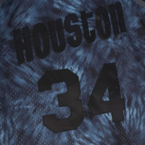 Hakeem Olajuwon Houston Rockets Hardwood Classics 1993/94 Tie-Dye Swingman Jersey - Black - Image 5