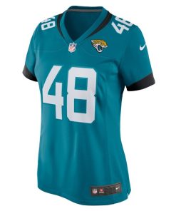 Alternative view of Chad Muma Jacksonville Jaguars Nike Women's Game Jersey - Teal