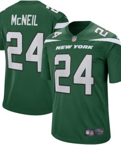Freeman McNeil New York Jets Nike Game Retired Player Jersey - Gotham Green