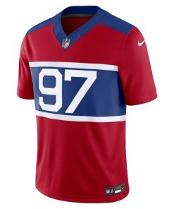 Alternative view of Dexter Lawrence II New York Giants Nike Alternate Vapor F.U.S.E. Limited Jersey - Century Red