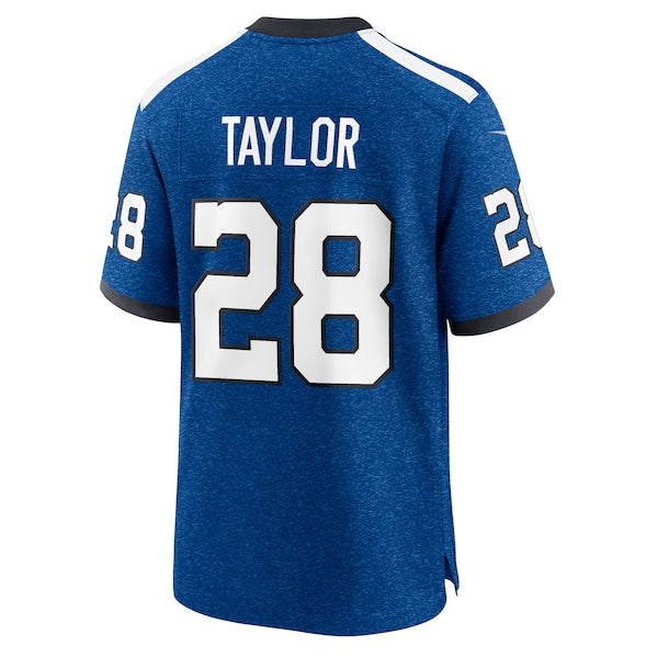 Jonathan Taylor Indianapolis Colts Nike Indiana Nights Alternate Game Jersey - Royal - Image 3