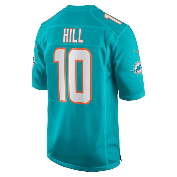 Tyreek Hill Miami Dolphins Nike Game Jersey - Aqua/White - Image 4