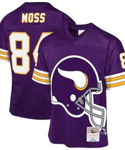 Randy Moss Minnesota Vikings  Youth 1998 Throwback Fashion Jersey - Purple