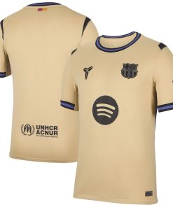 Barcelona Nike 2025/26 Away Stadium Replica Jersey - Gold/Navy