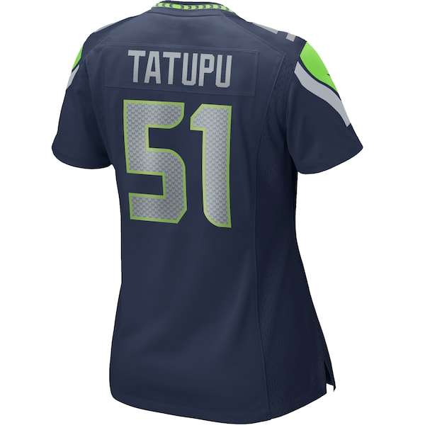 Lofa Tatupu Seattle Seahawks Nike Women's Game Retired Player Jersey - College Navy - Image 3