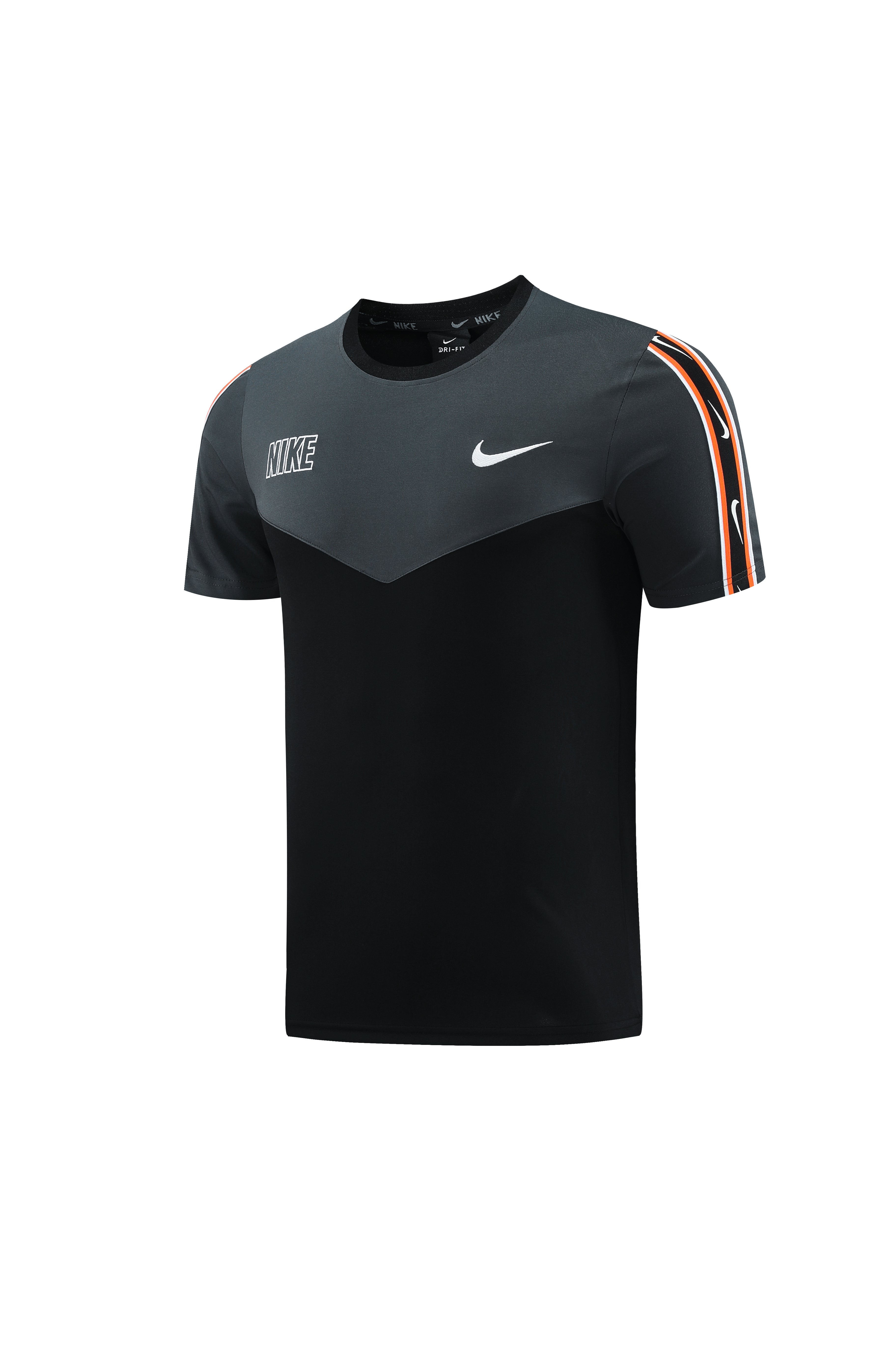 Nike Short Sleeve Training Jersey Set-ND03- Black/Grey - Image 3