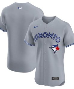 Toronto Blue Jays Nike Road Elite Jersey - Gray