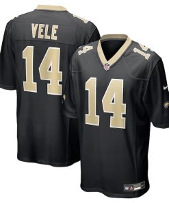 Devaughn Vele New Orleans Saints Nike Team Game Jersey -  Black