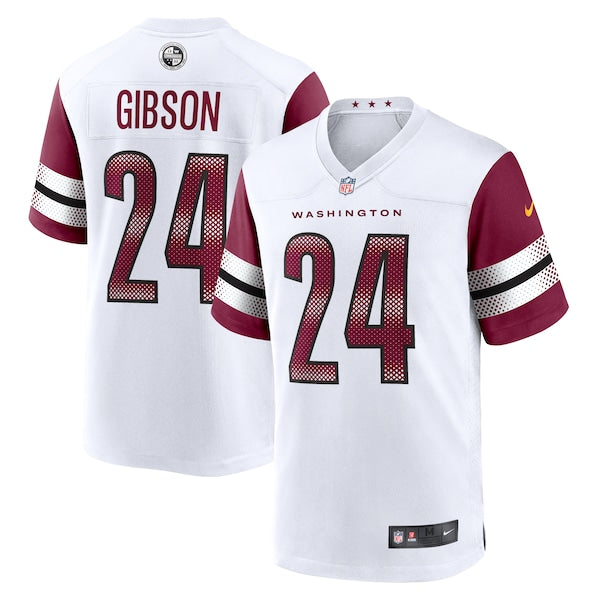 Antonio Gibson Washington Commanders Nike Game Jersey - White/Black/Burgundy - Image 2