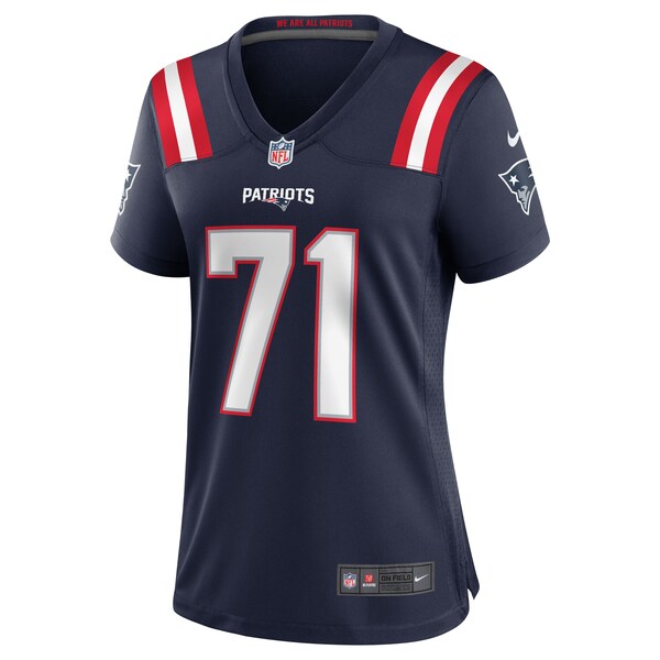 Mike Onwenu New England Patriots Nike Women's Team Game Jersey - Navy - Image 2