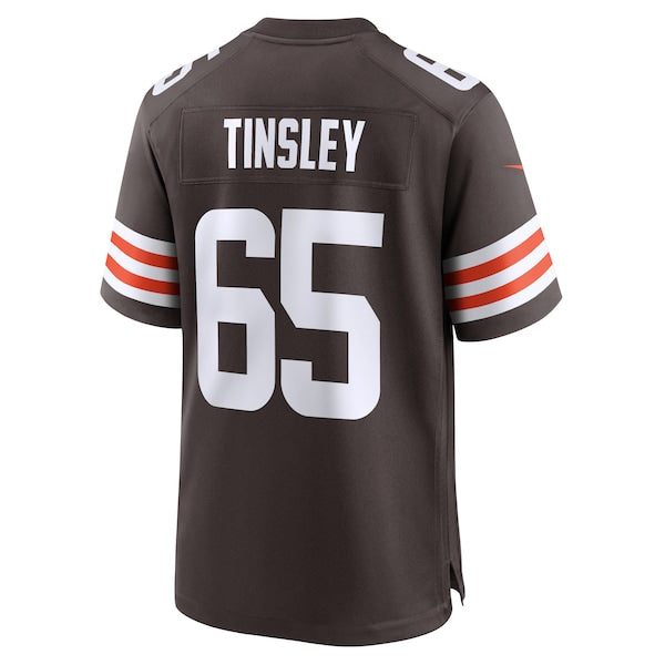 Dartanyan Tinsley Cleveland Browns Nike Team Game Jersey - Brown - Image 3