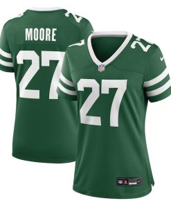 Malachi Moore New York Jets Nike Women's Team Game Jersey - Legacy Green