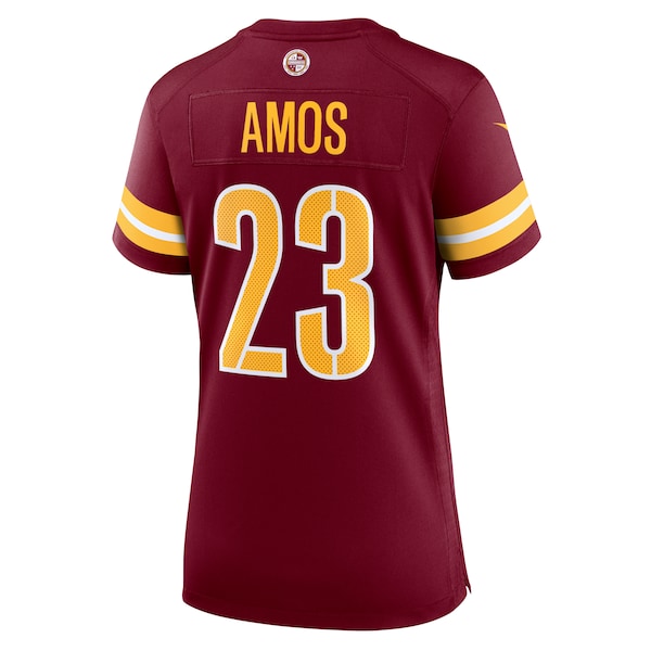 Trey Amos Washington Commanders Nike Women's Team Game Jersey - Burgundy - Image 3