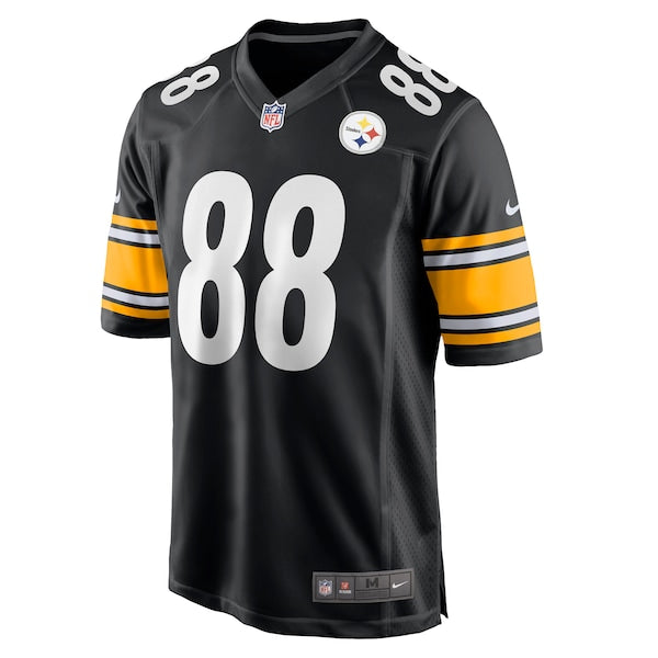 Pat Freiermuth Pittsburgh Steelers Nike Game Jersey - Black/White - Image 3
