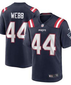 Raleigh Webb New England Patriots Nike Home Game Player Jersey - Navy