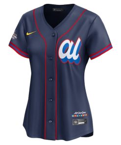 Alternative view of American League Nike Women's 2025 All-Star Edition Limited Jersey - Navy