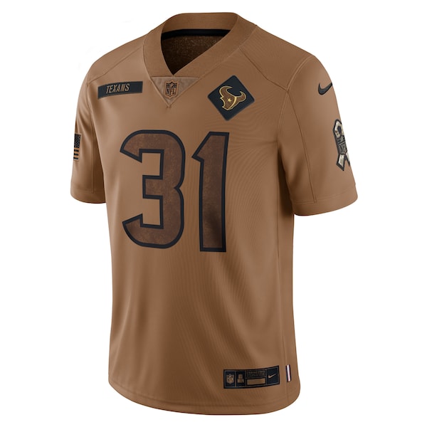 Dameon Pierce Houston Texans Nike 2023 Salute To Service Limited Jersey - Brown - Image 2