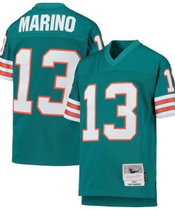 Dan Marino Miami Dolphins Youth 1984 Legacy Retired Player Jersey - Aqua