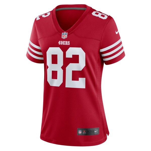 Eric Saubert San Francisco 49ers Nike Women's Team Game Jersey - Scarlet - Image 2