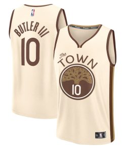 Jimmy Butler III Golden State Warriors  2025/26 City Edition Fast Break Jersey - Tan