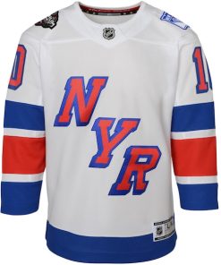 Alternative view of Artemi Panarin New York Rangers Youth 2024 NHL Stadium Series Premier Player Jersey?¨C White