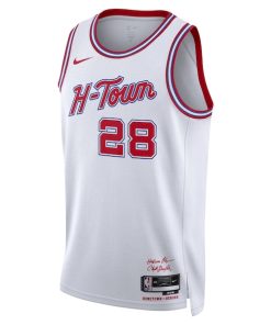 Alternative view of Alperen ?eng¨¹n Houston Rockets Nike Unisex 2025/26 Swingman Jersey - White - City Edition