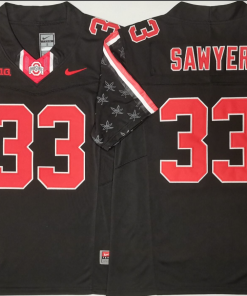 J.T. Sawyer NCAA Ohio State Buckeyes Nike Vapor Limited Jersey