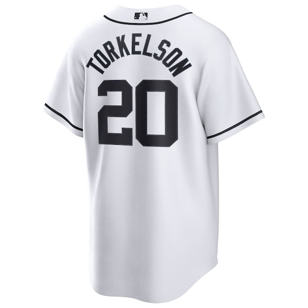 Spencer Torkelson Detroit Tigers Nike Home Replica Jersey - White - Image 3