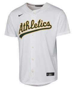 Alternative view of Brent Rooker Athletics Nike Youth Home Replica Jersey - White