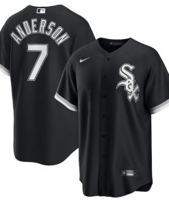 Tim Anderson Chicago White Sox Nike Alternate Replica Player Jersey - Black