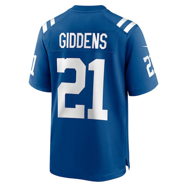DJ Giddens Indianapolis Colts Nike Team Game Jersey - Royal - Image 3