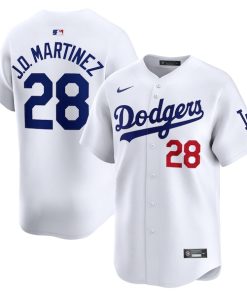 J.D. Martinez Los Angeles Dodgers Nike Home Limited Player Jersey - White