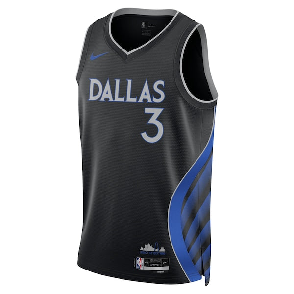 Anthony Davis Dallas Mavericks Nike Unisex 2025/26 Swingman Jersey - Black - City Edition - Image 2