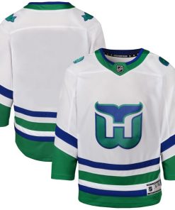 Carolina Hurricanes Youth Whalers Premier Jersey - White