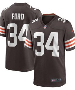 Jerome Ford Cleveland Browns Nike Game Player Jersey - Brown